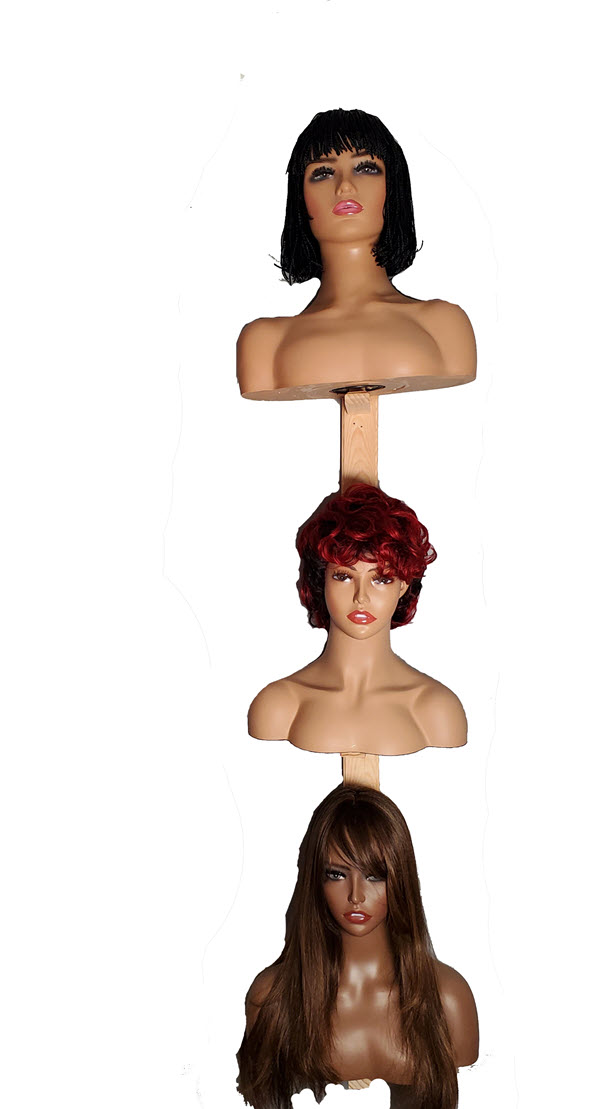 Pro – Vertical Hanging Wig Rack