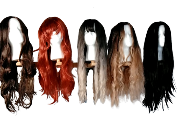 Hanging Wig Rack 5
