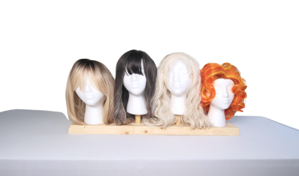 Wig Tier Quad wig foam heads