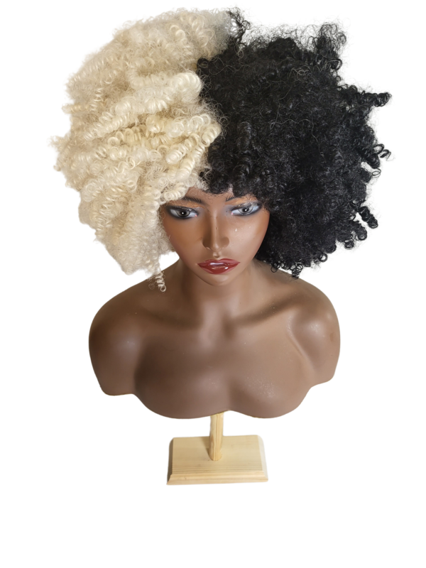 Wig Stand Solo with shoulder head high view