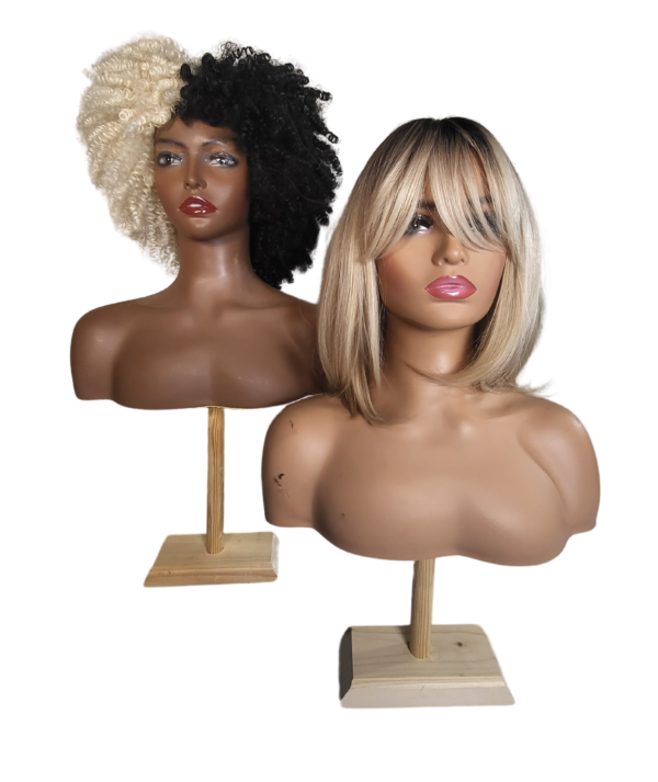 Wig Stand Solo with shoulder heads2